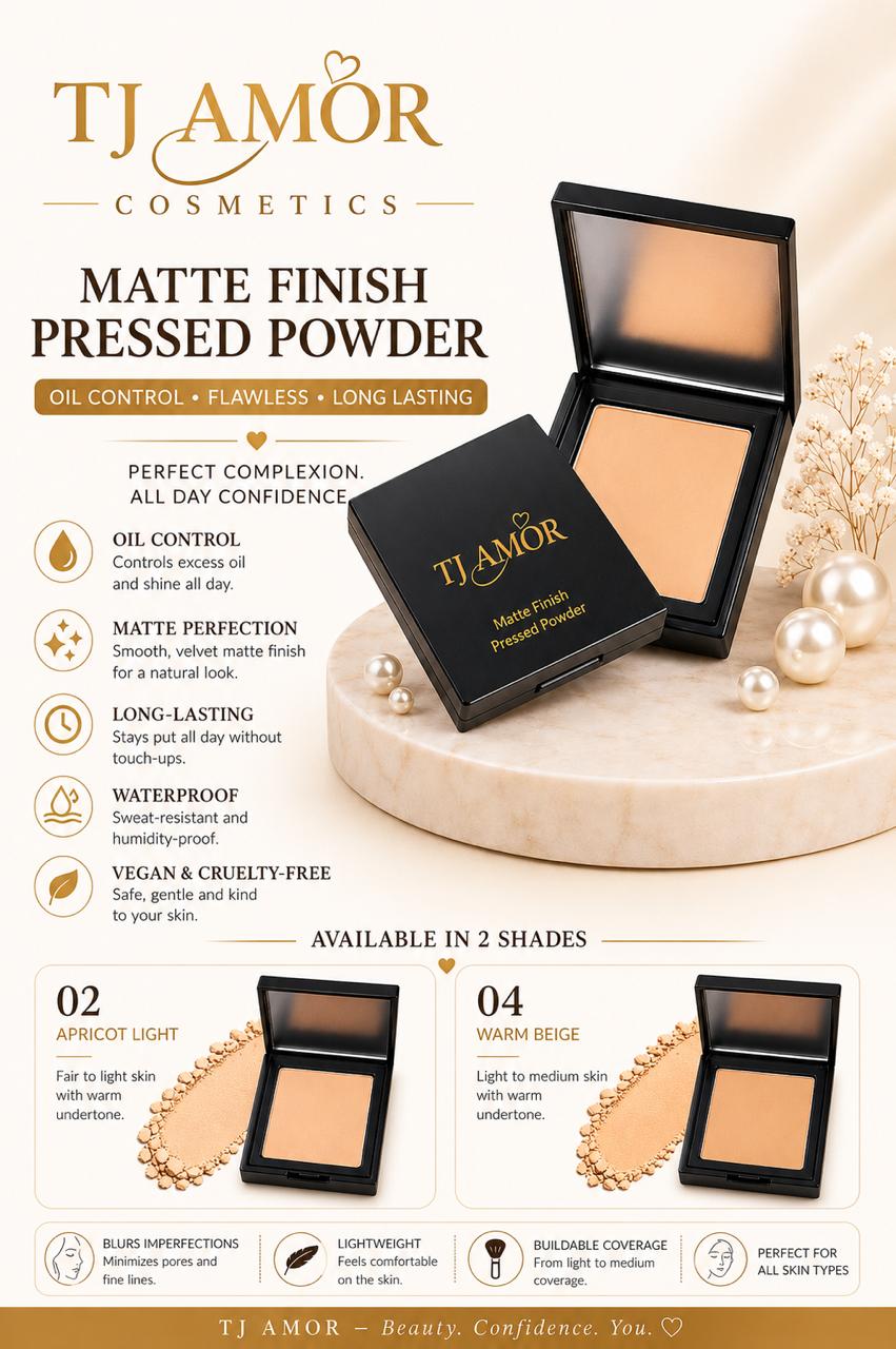 Matte Finish Pressed Powder